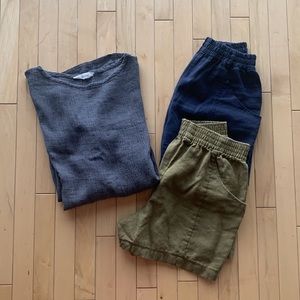 EA bundle, Lara and Clyde shorts